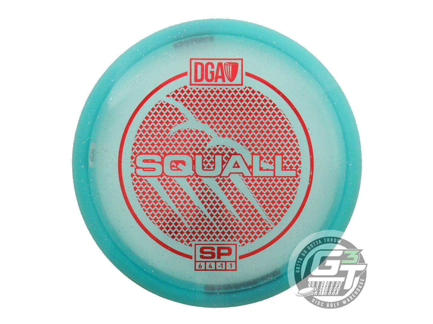 USED DGA SP Line Squall 179g Seafoam Red Holo Foil Midrange Golf Disc