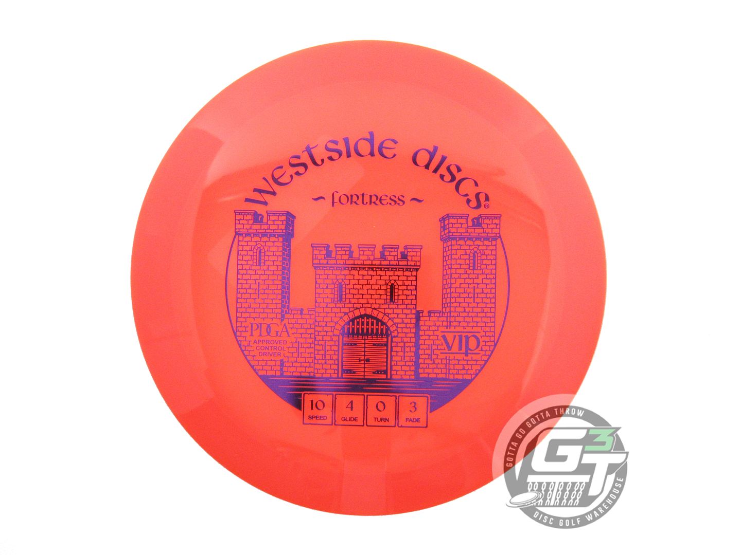 Westside VIP Fortress Distance Driver Golf Disc (Individually Listed)