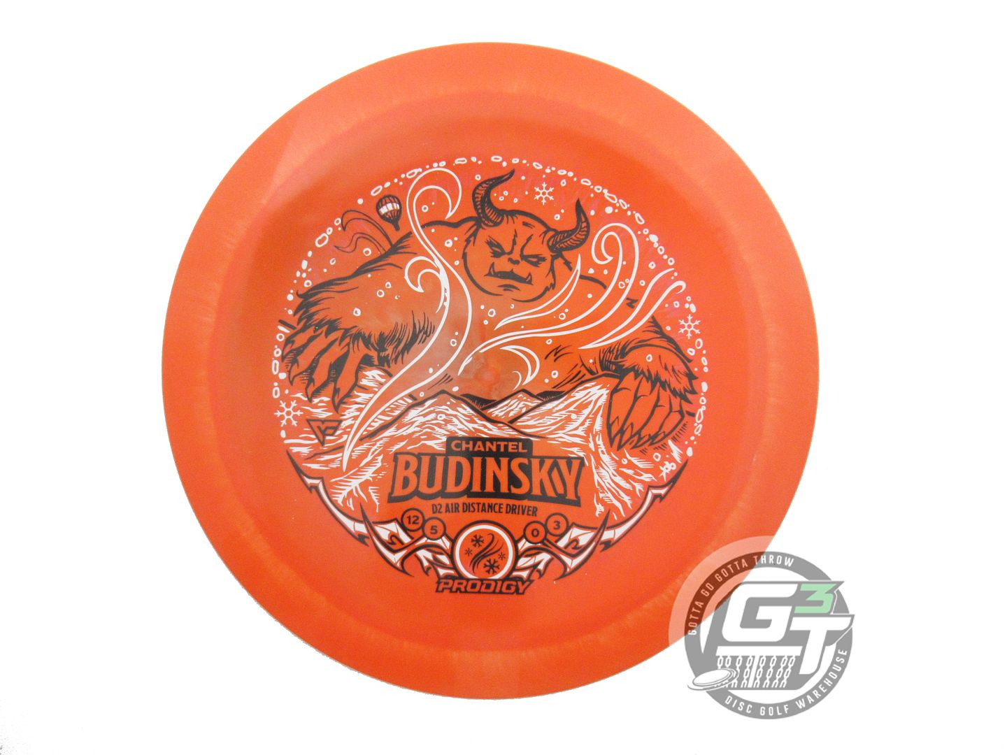 Prodigy Limited Edition 2025 Signature Series Chantel Bundinsky AIR Spectrum D2 Distance Driver Golf Disc (Individually Listed)