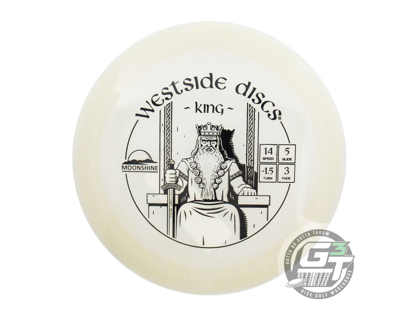 Westside Moonshine Glow VIP King Distance Driver Golf Disc (Individually Listed)