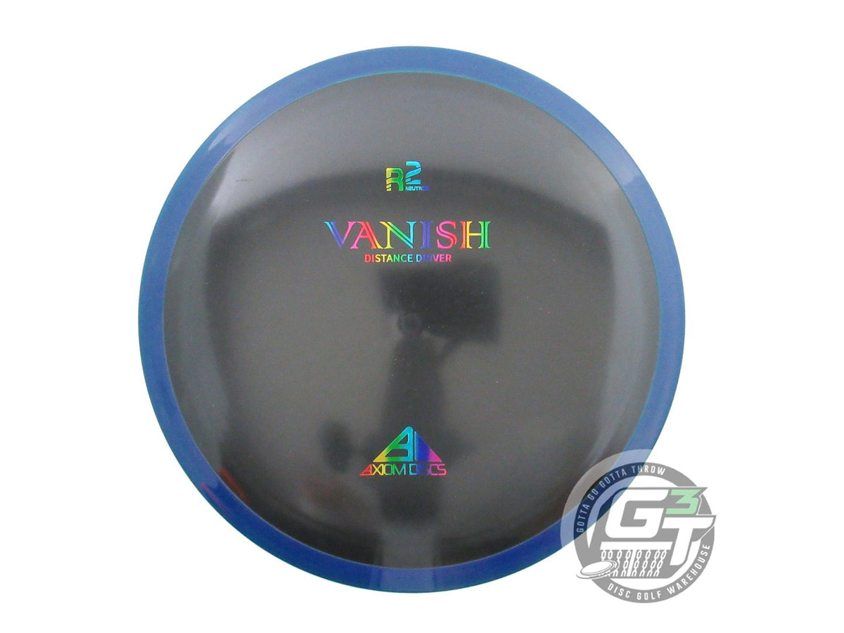 NOS Axiom Discs R2 Neutron Vanish 175g Blue Rim Distance Driver Golf Disc