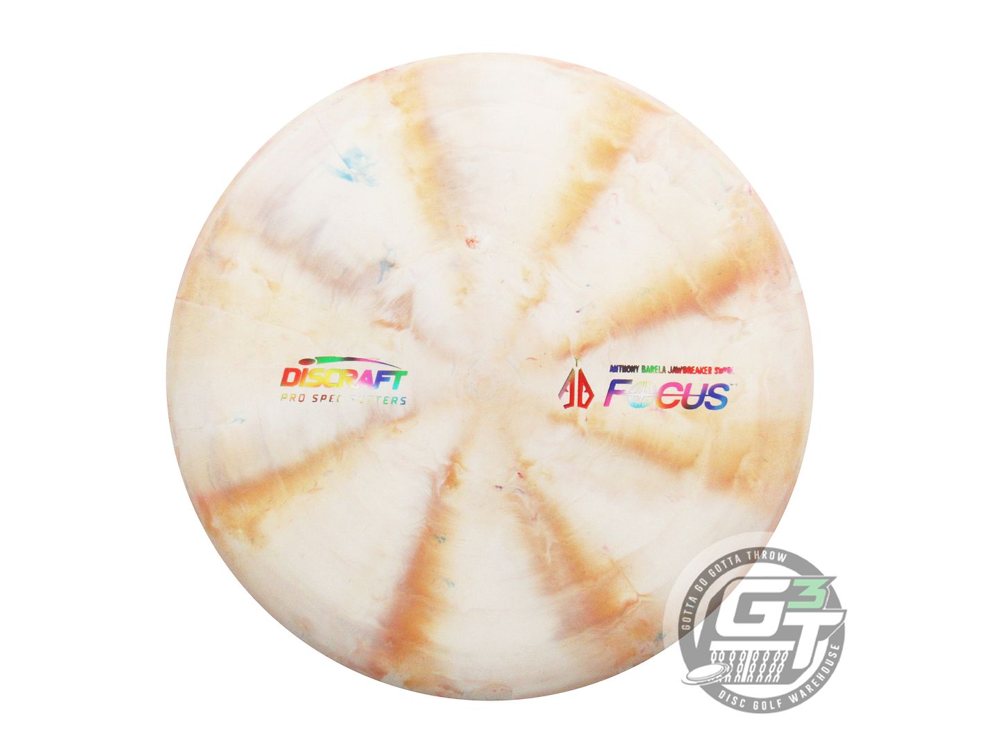 USED Discraft [BARELA] Jawbreaker Focus 173g Tan-Cream Putter Golf Disc