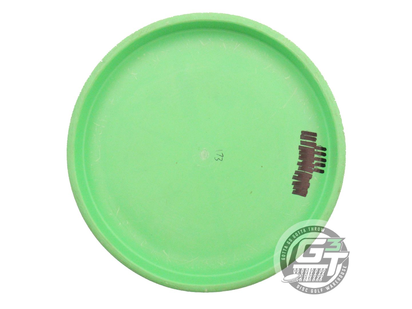 USED Kastaplast K3 Berg 173g Green Black Stamp Putter Golf Disc