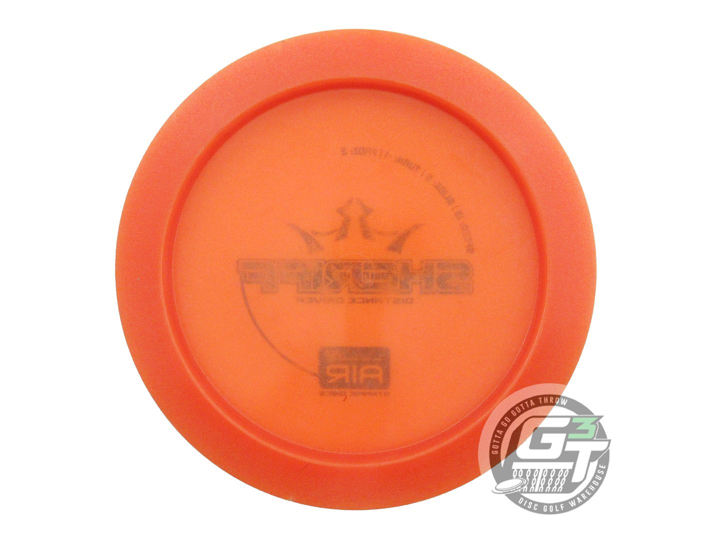 USED Dynamic Discs Lucid AIR Sheriff 165g Orange Black Stamp Driver Disc