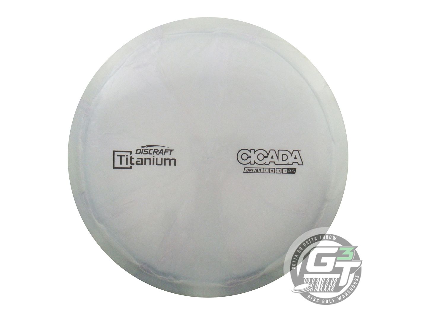 USED Discraft Titanium Cicada 168g Gray-Lilac Fairway Driver Golf Disc