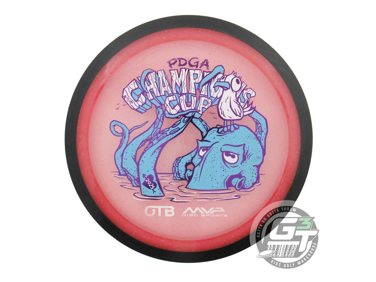 USED MVP Disc Sports [CHAMPIONS] Particle Glow Proton Wave 169g Pink Driver Disc