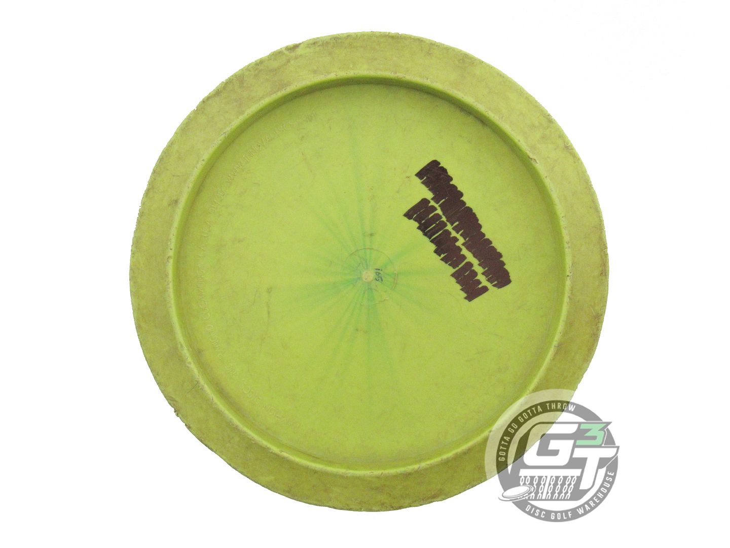 USED Innova DX Beast 165g Lime Green Foil Distance Driver Golf Disc
