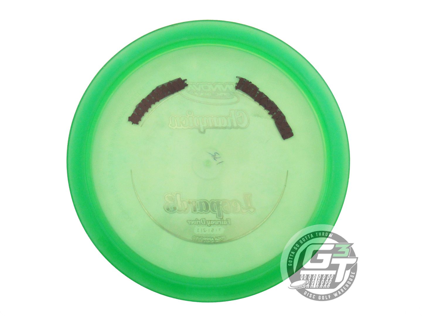 USED Innova Champion Leopard3 175g Green Copper Foil Fairway Driver Golf Disc