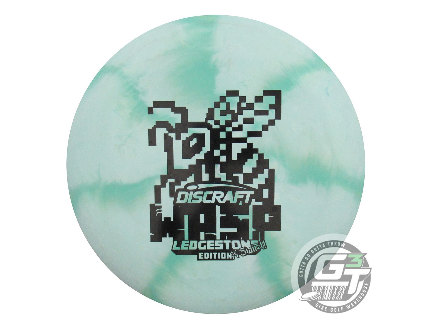 USED Discraft [LEDGESTONE] X Swirl Wasp 183g Seafoam-Green Midrange Golf Disc