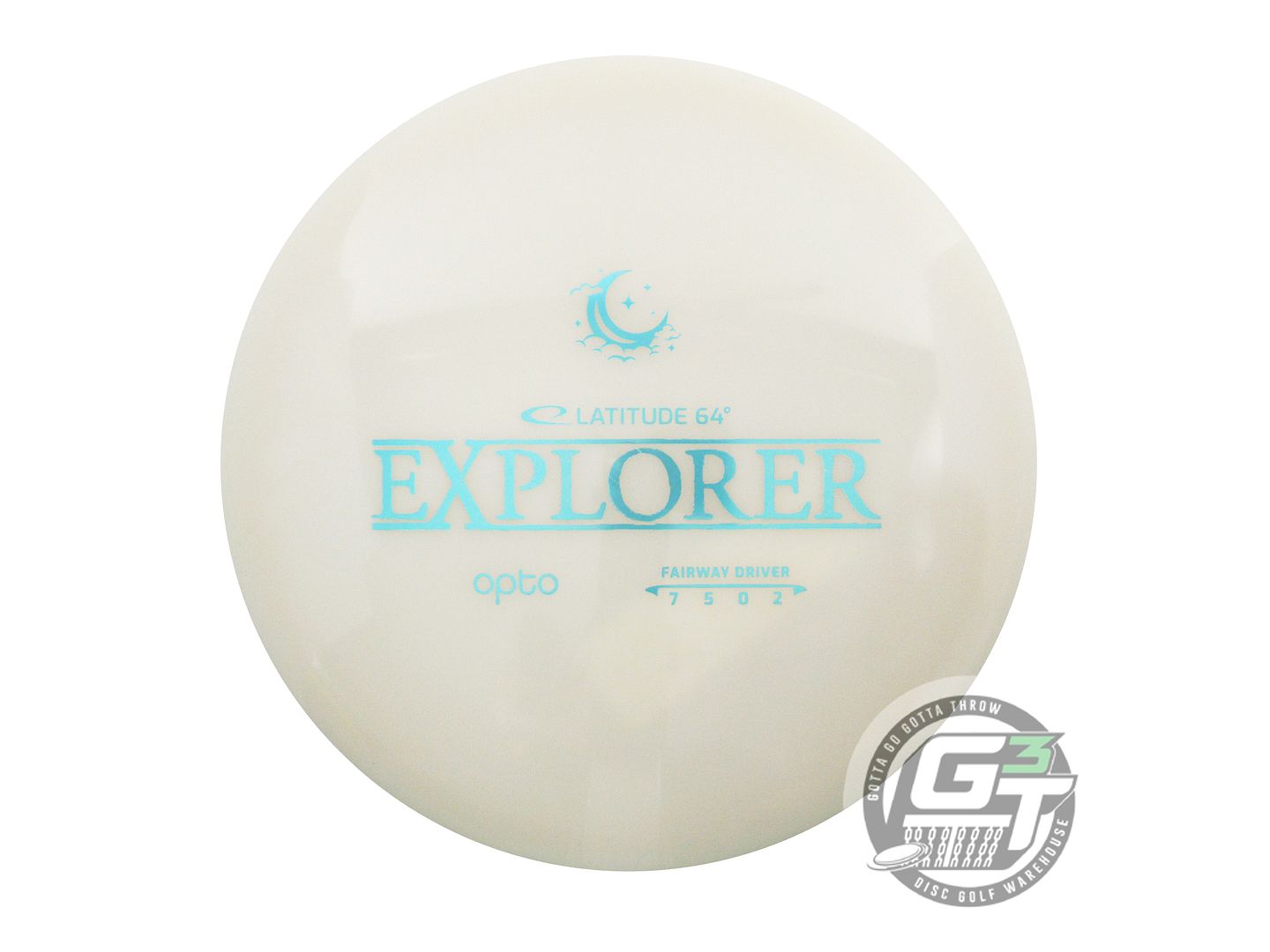 Latitude 64 Moonshine Glow Opto Explorer Fairway Driver Golf Disc (Individually Listed)