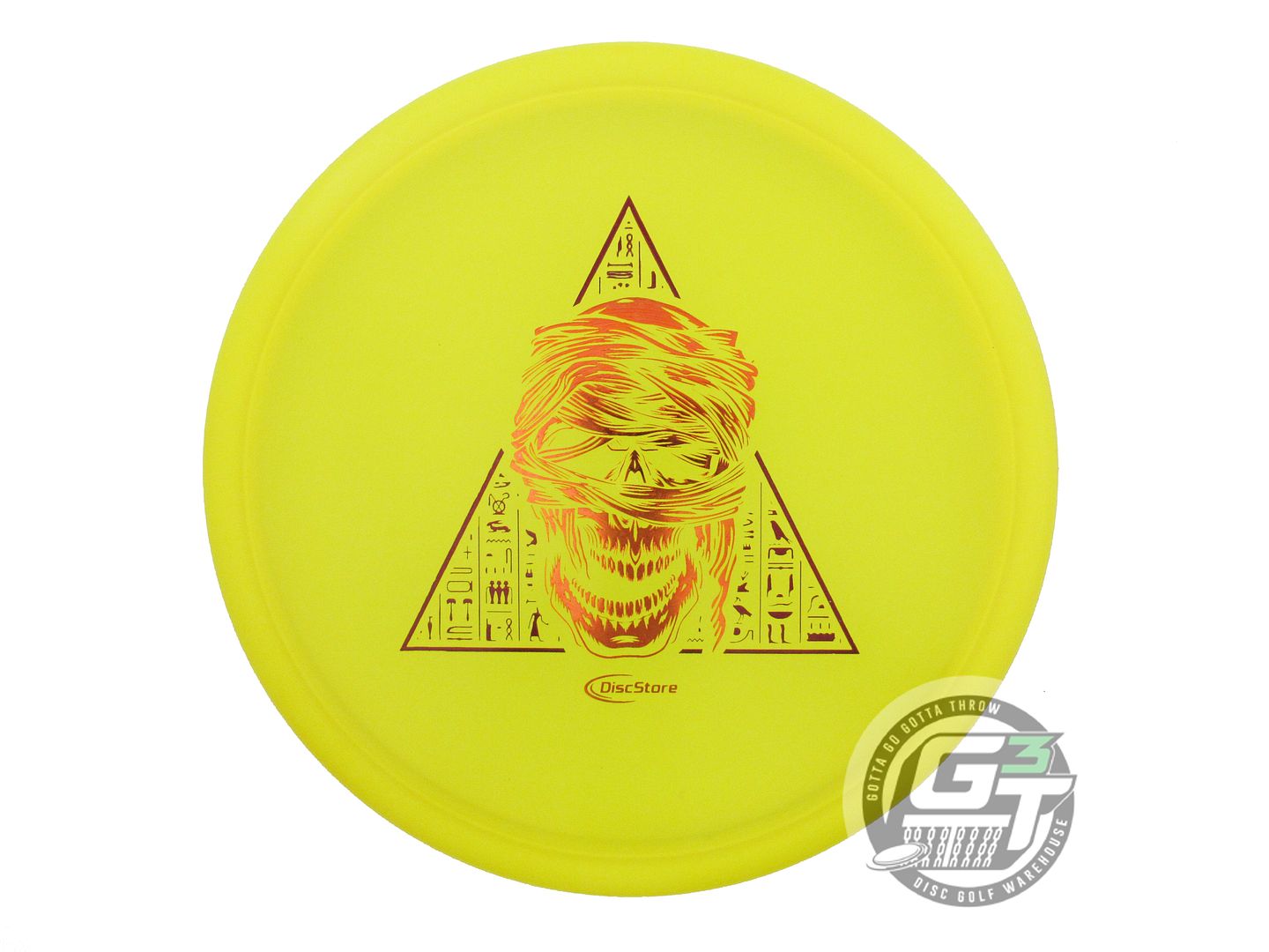 NOS Discraft [LE] Z Zone 175g Yellow MUMMY Putter Golf Disc