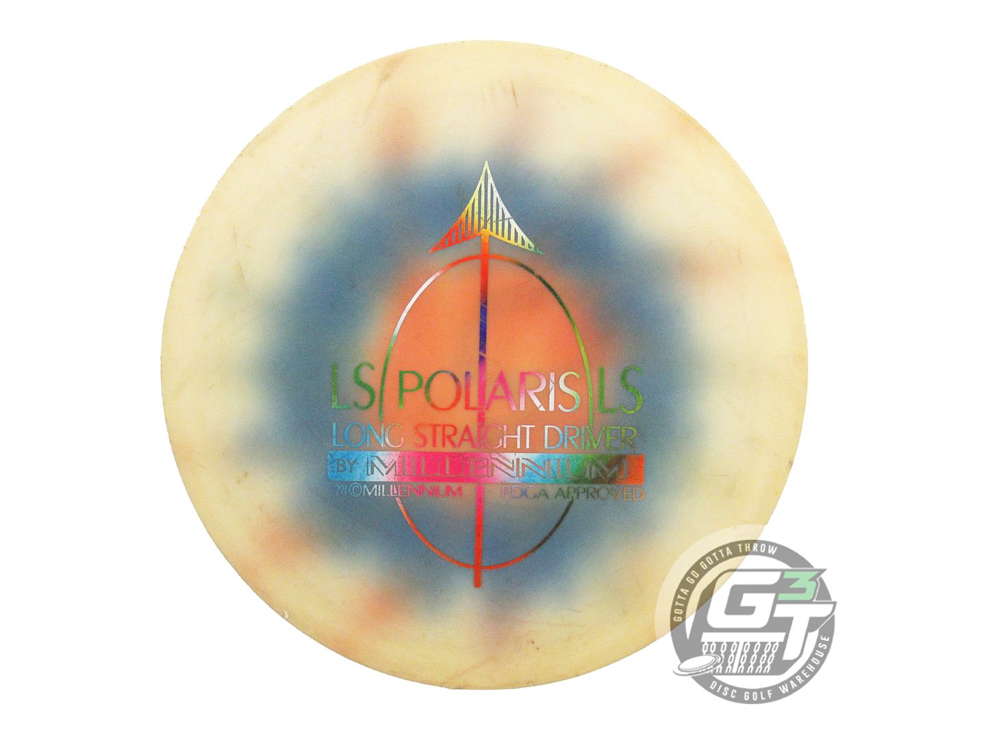 USED Millennium DYED Standard Polaris LS 172g Blue Burst Fairway Driver Disc