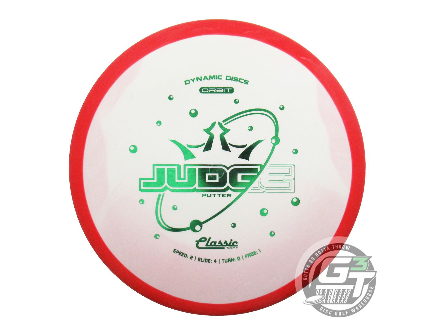 Dynamic Discs Classic Soft Orbit Judge Putter Golf Disc (Individually Listed)