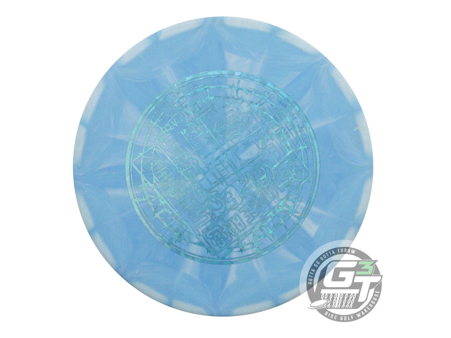 USED Westside Discs X-OUT BT Hard Burst Harp 176g Blue Putter Golf Disc