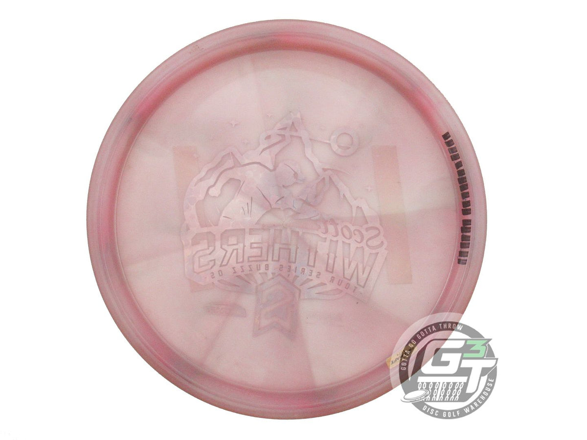 USED Discraft [WITHERS] CryZtal Buzzz OS 179g Pink Flower Foil Midrange Disc