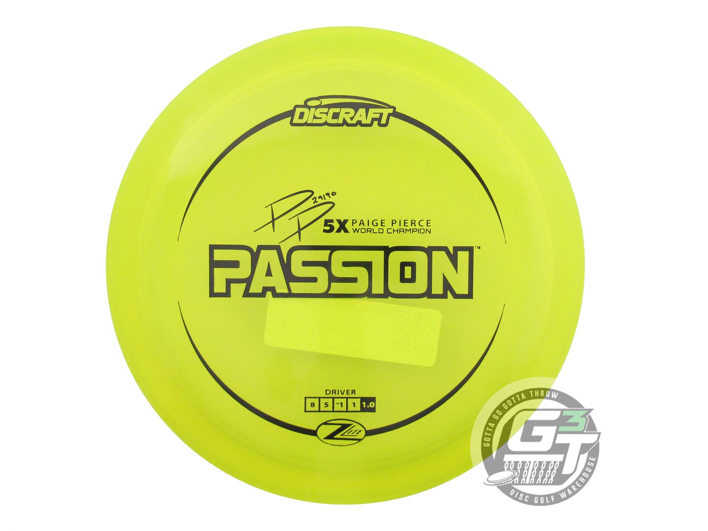 Discraft Paige Pierce Signature Z Lite Passion Fairway Driver Golf Disc (Individually Listed)