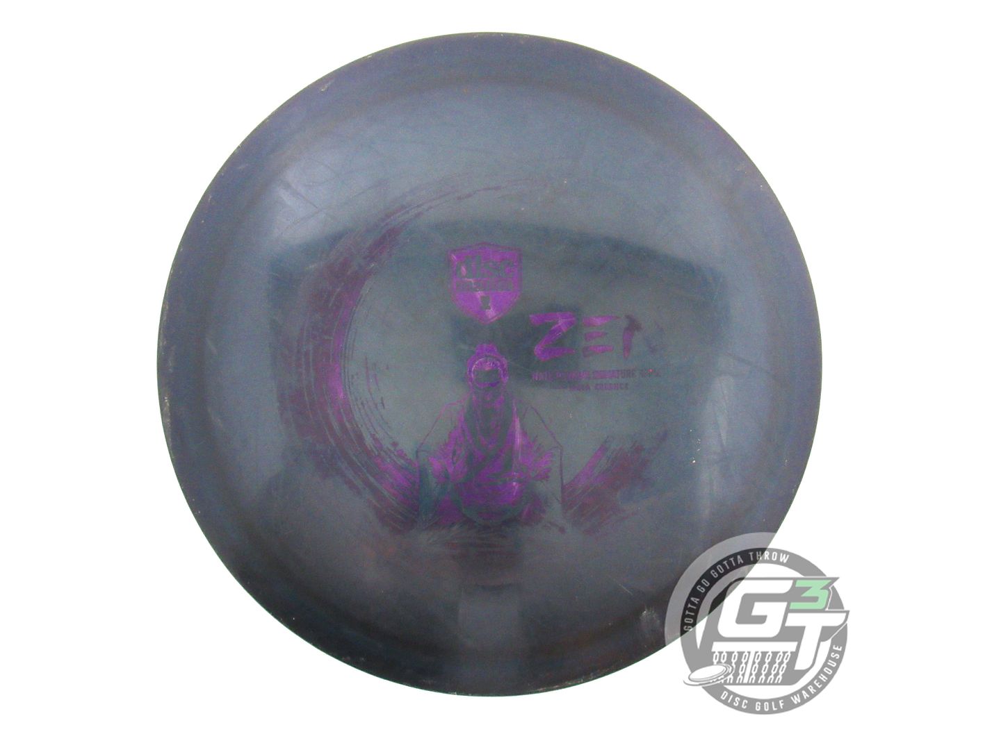 USED DiscMania ZEN Meta Essence 173g Purple-Blue Driver Golf Disc