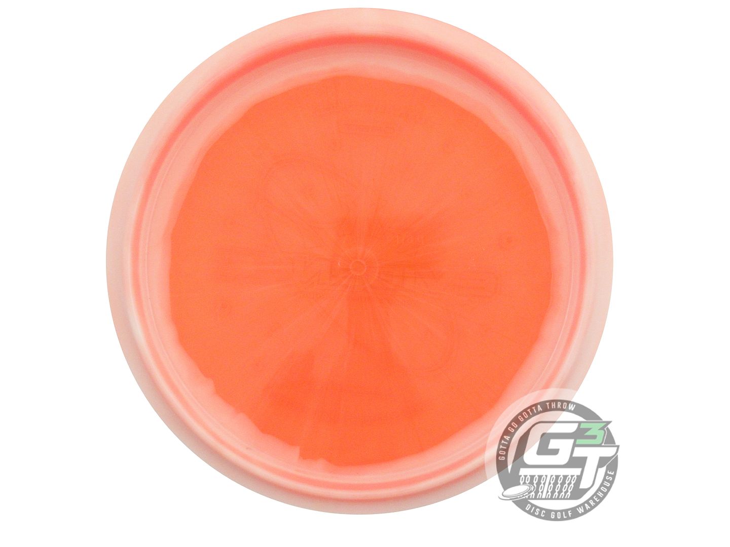 NOS Dynamic Discs Lucid Ice Orbit Evidence 178g Orange Midrange Golf Disc