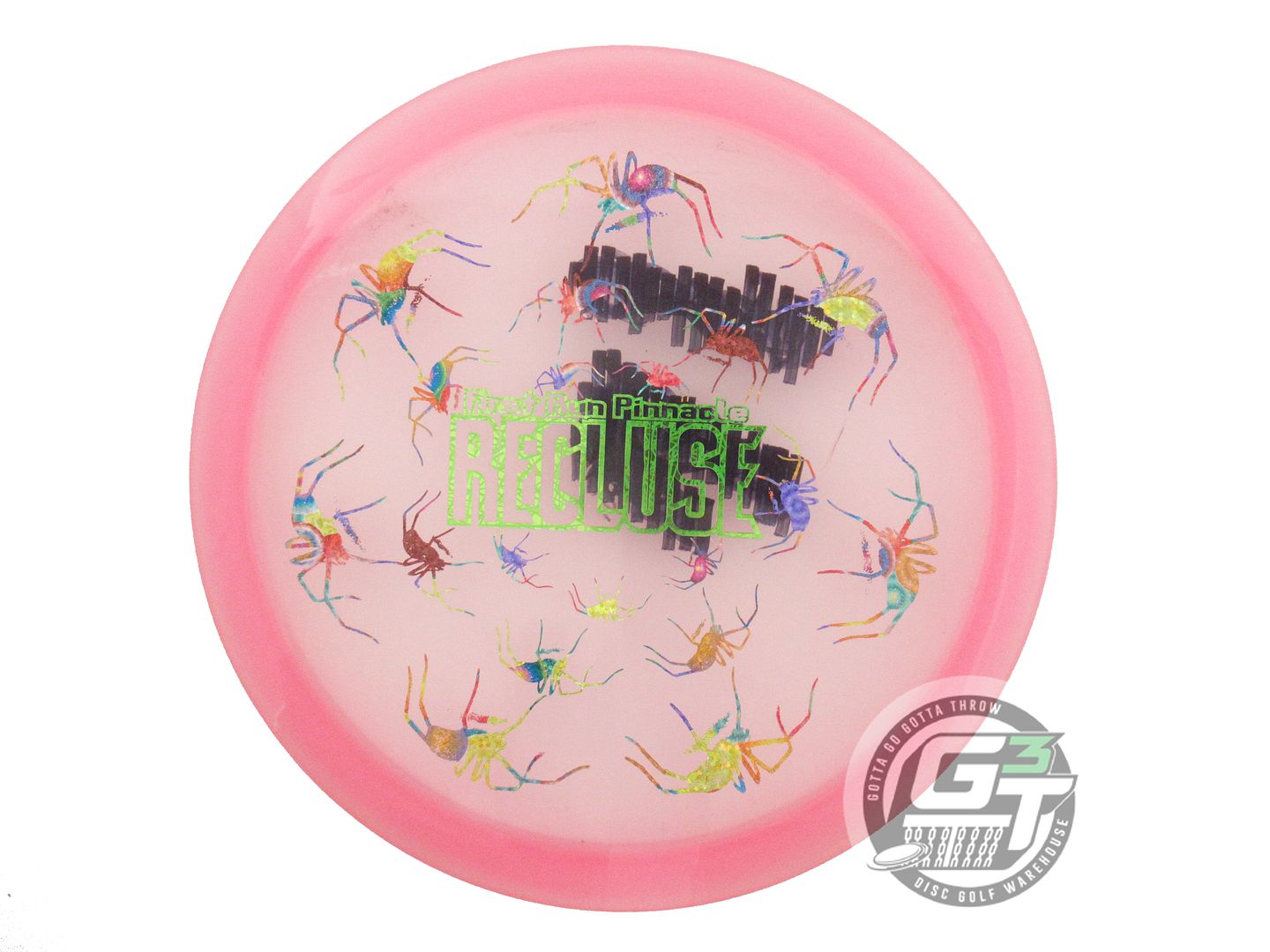 USED Legacy Discs FIRST RUN Pinnacle Recluse 176g Pink Multi Foil Midrange Disc