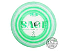 USED Clash Discs Steady Ring Sage 175g Green-White Distance Driver Golf Disc