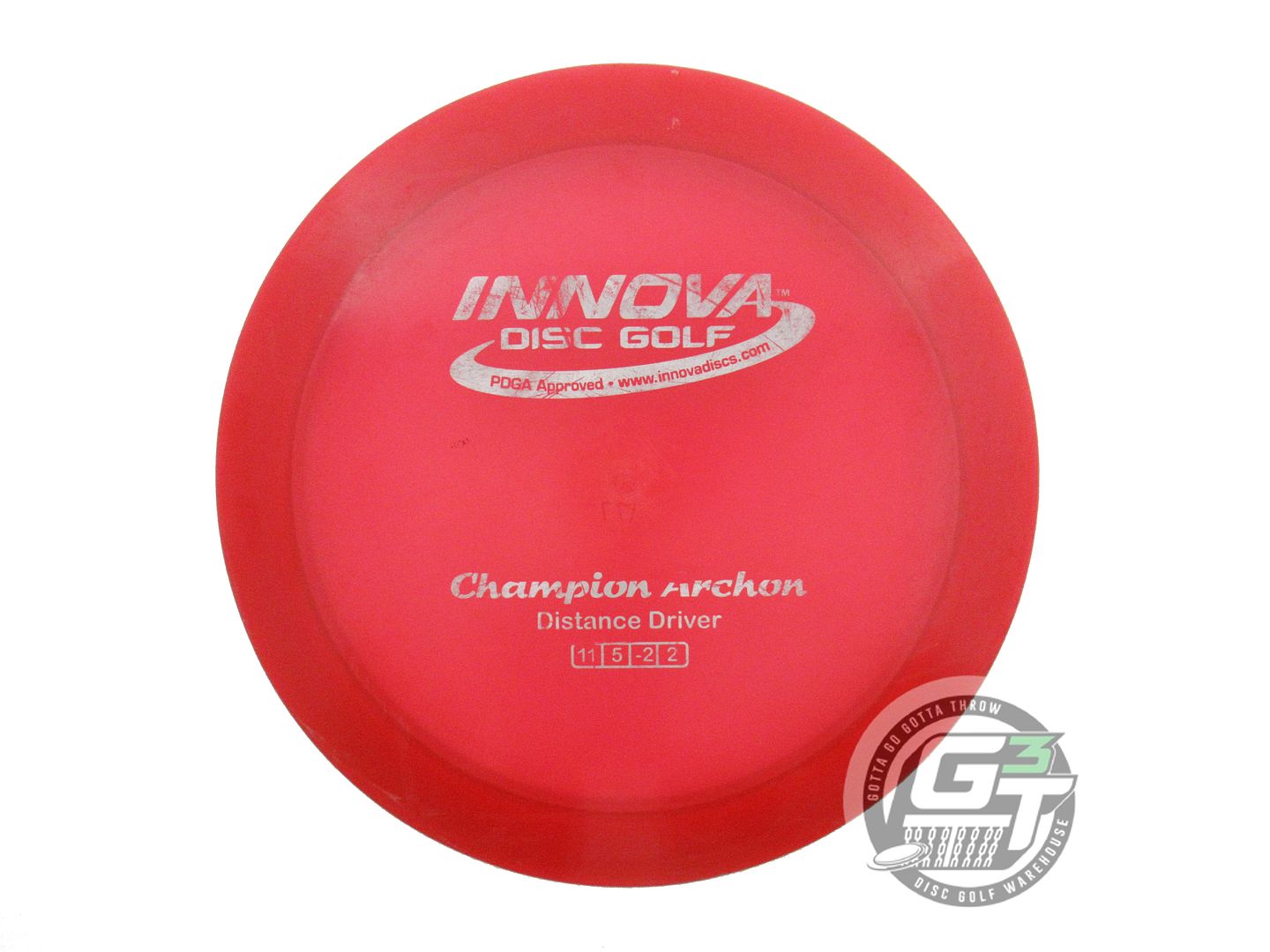 USED Innova Champion Archon 177g Red Silver Stamp Distance Driver Golf Disc