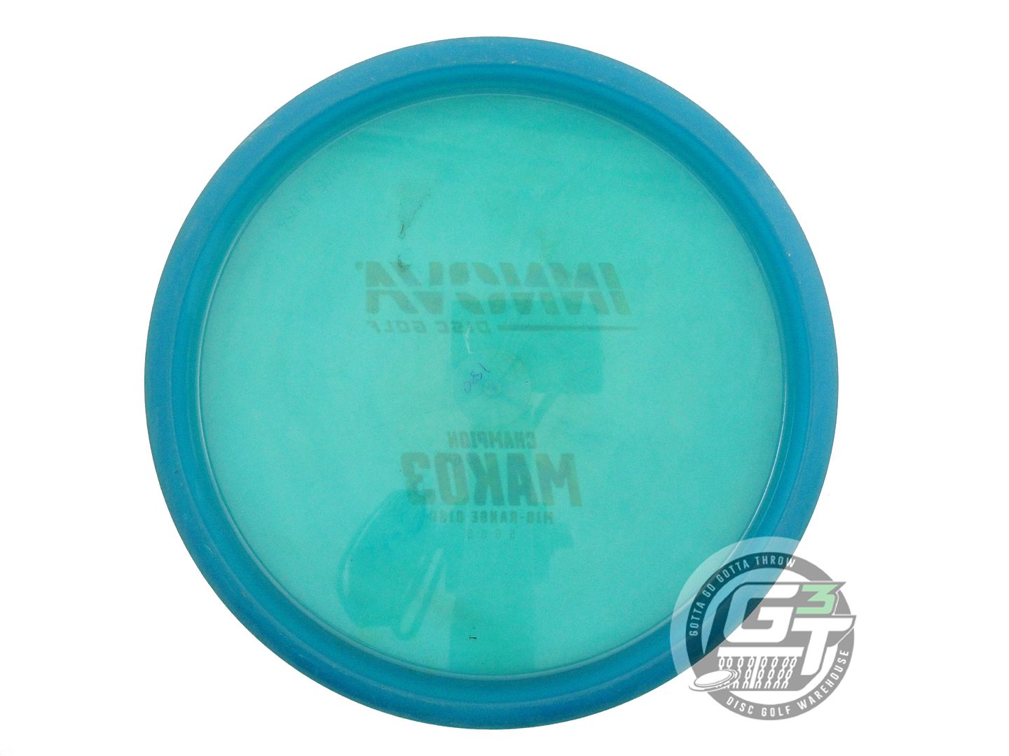 USED Innova Champion Mako3 180g Blue Gold Stamp Midrange Golf Disc