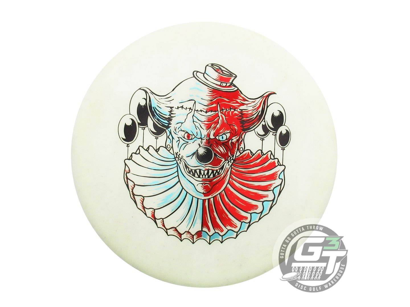 USED Infinite MF Glow C-Blend Roman 173g Red & Aqua Foil A Driver Golf Disc