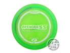 USED Discraft Z Avenger SS 172g Lime White Stamp PFN Distance Driver Golf Disc