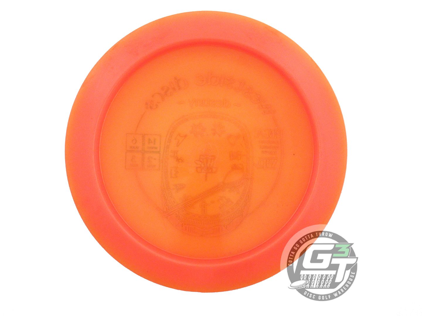 USED Westside Discs VIP Destiny 176g Orange Green Foil Distance Driver Golf Disc