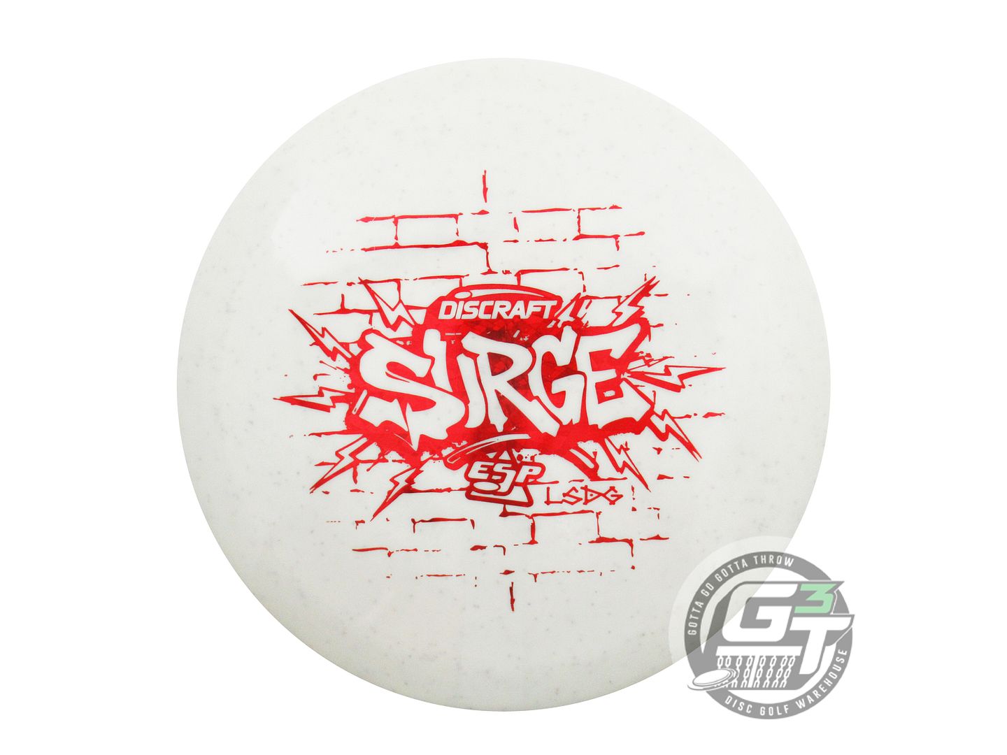 Discraft Limited Edition 2025 Ledgestone Open Sparkle Glo ESP Surge Distance Driver Golf Disc (Individually Listed)