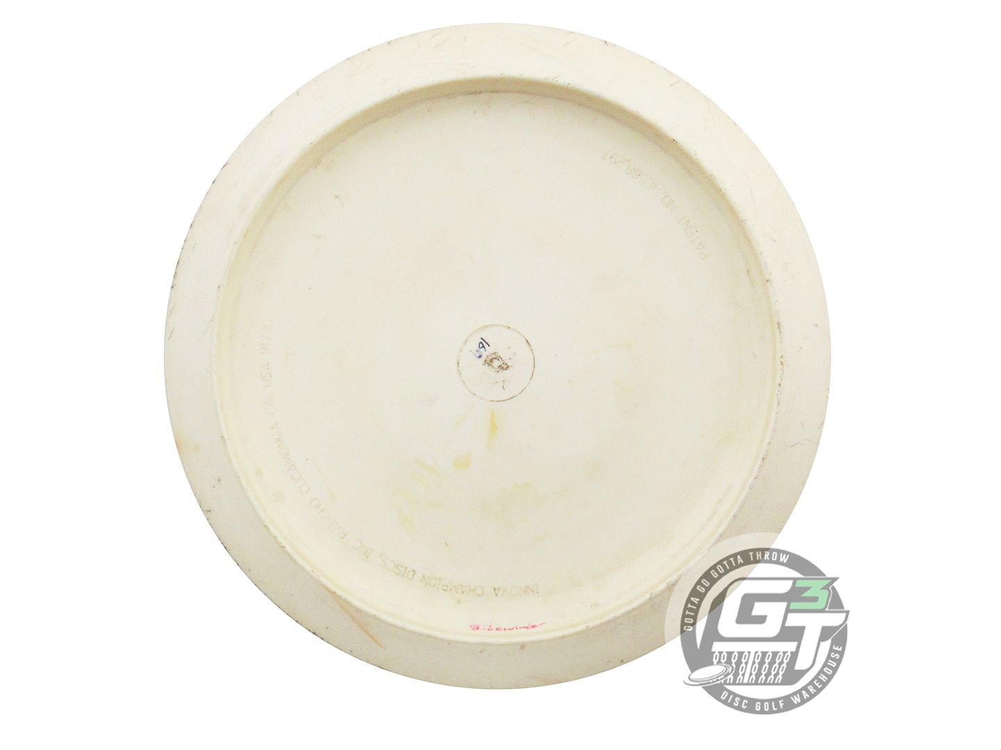 USED Innova Star Sidewinder 169g White Wiped Stamp Distance Driver Golf Disc