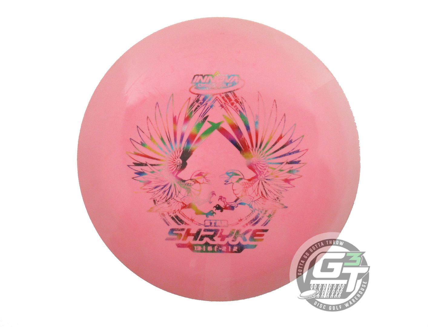 USED Innova Star Shryke 173g Pink Jellybean Foil Distance Driver Golf Disc