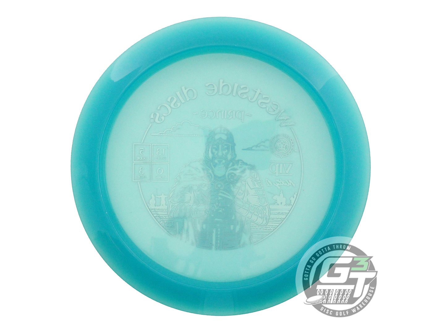 NOS Westside Discs [ORUM] VIP Prince 175g Teal Red Foil Distance Driver Disc