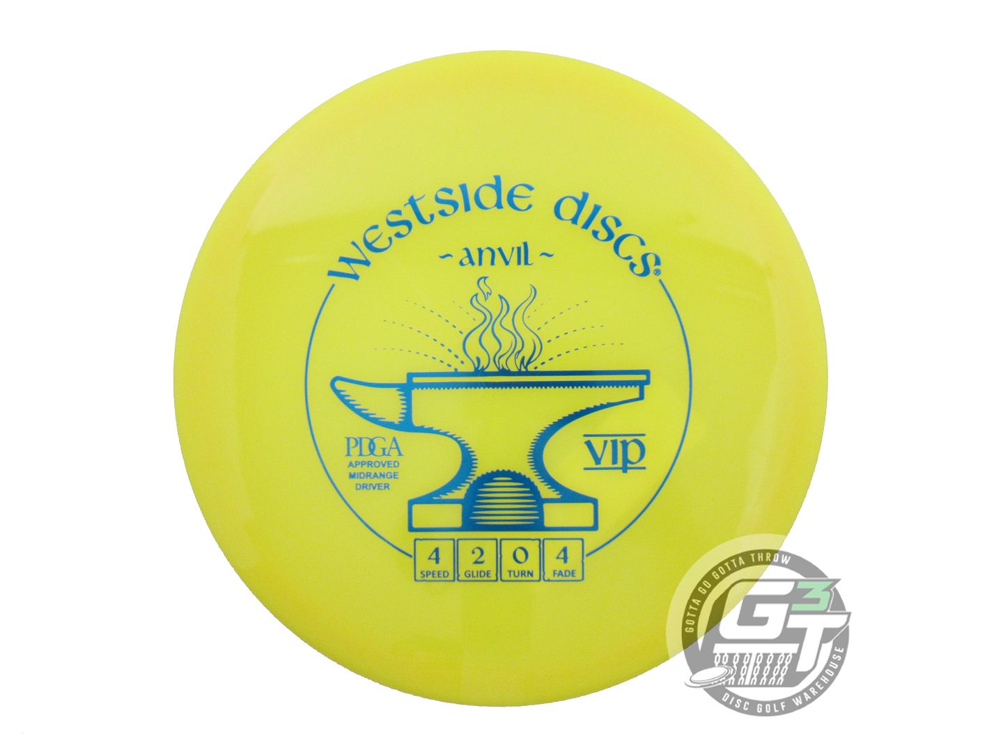 Westside VIP Anvil Midrange Golf Disc (Individually Listed)
