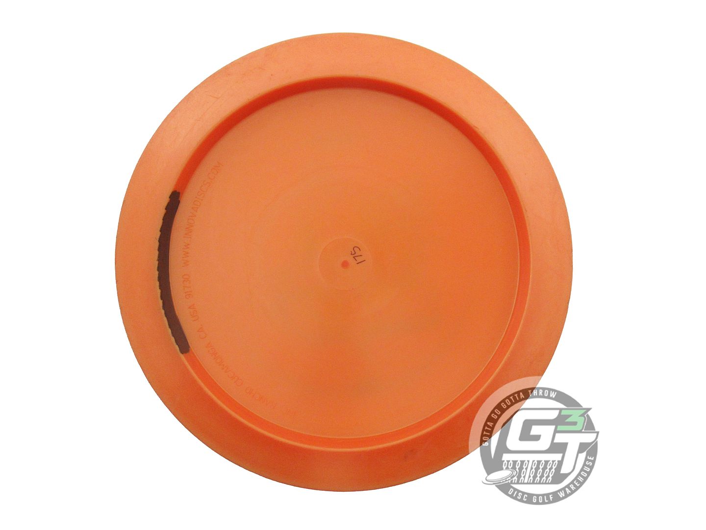 USED Innova GStar Wraith 175g Orange Silver Foil Distance Driver Golf Disc