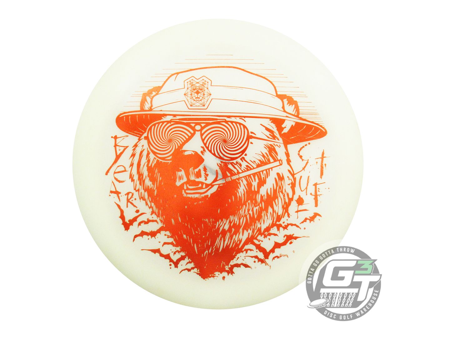 USED Innova Champion Glow Tern 174g Orange Foil BEAR STUFF Distance Driver Disc