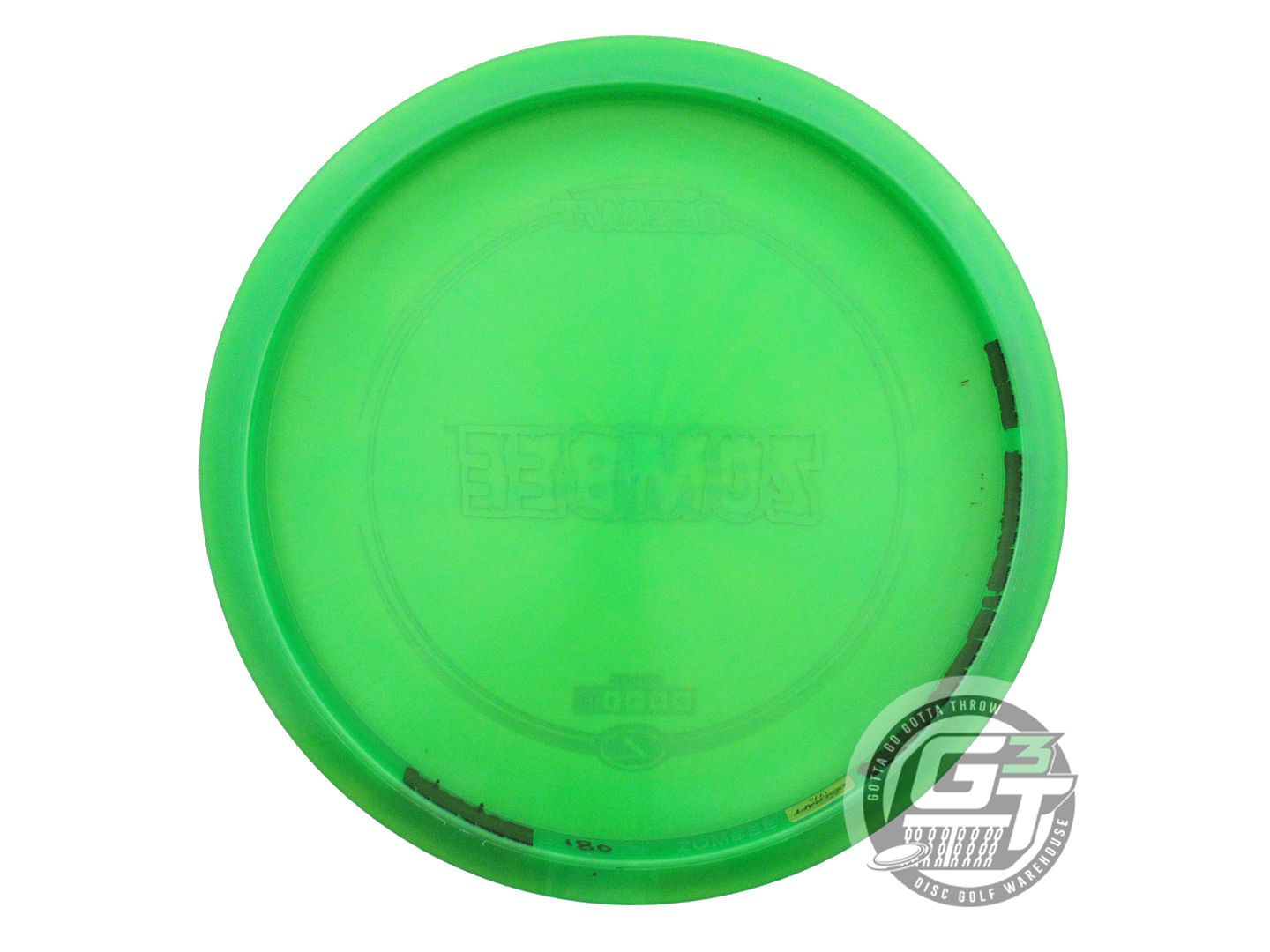USED Discraft Z Zombee 180g Green Gold Star Foil Fairway Driver Golf Disc
