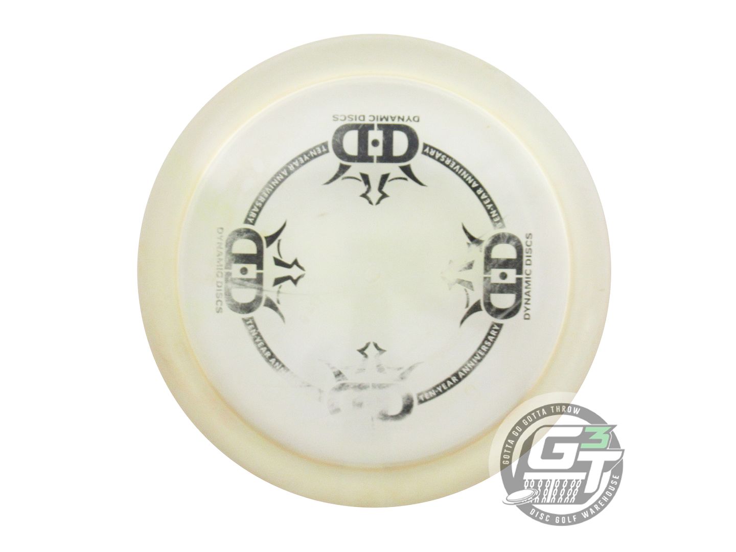 USED Dynamic Discs [10 YEAR] Lucid Ice Escape 174g Clear Fairway Driver Disc