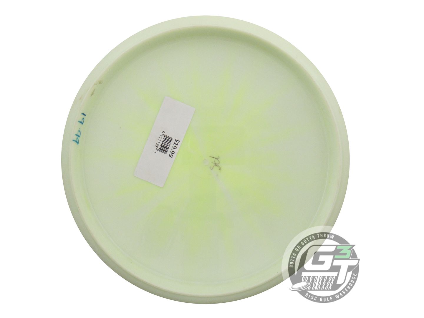 USED Innova Star Wombat3 175g Cream Red Glitter Foil Midrange Golf Disc