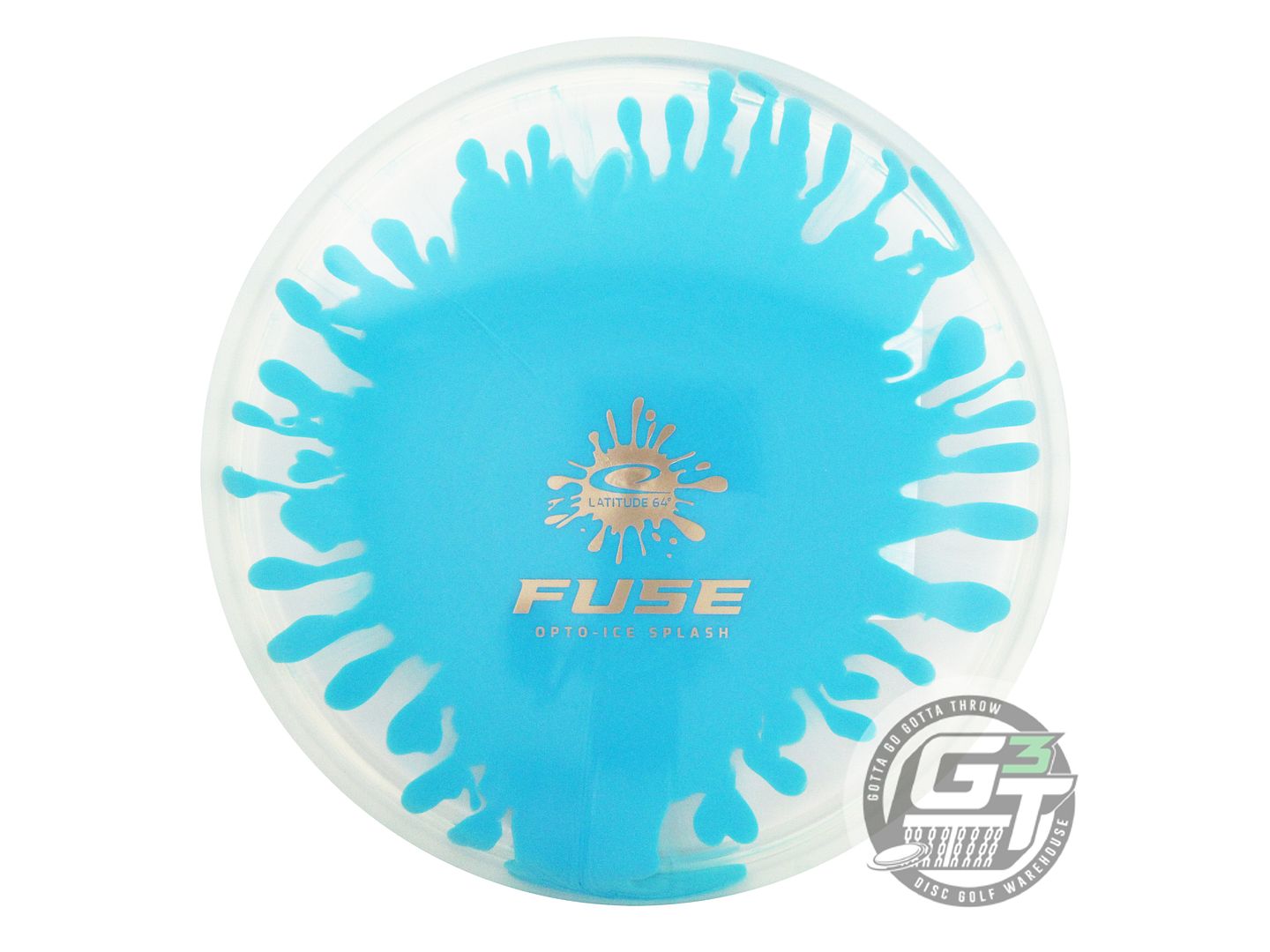Latitude 64 Opto Ice Splash Fuse Midrange Golf Disc (Individually Listed) - Gotta Go Gotta Throw