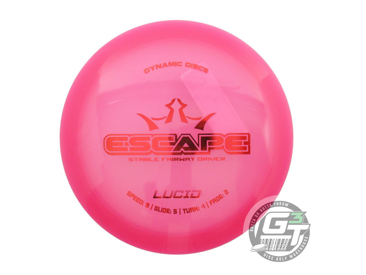 Dynamic Discs Lucid Escape Fairway Driver Golf Disc (Individually Listed)
