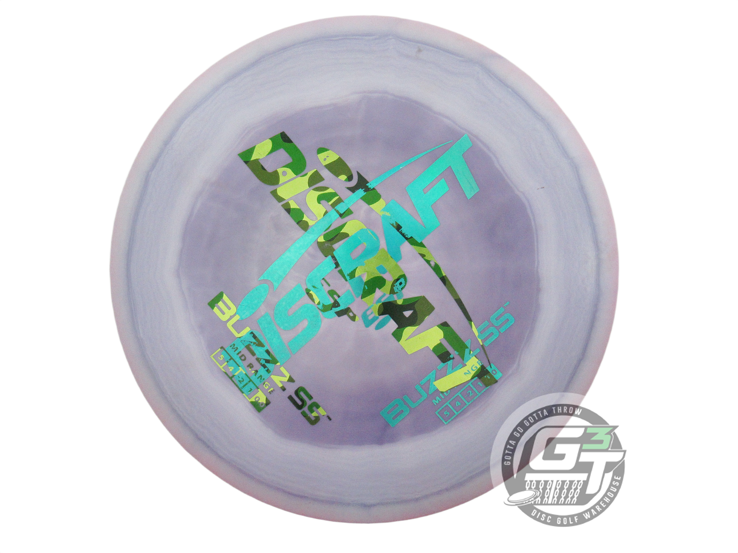 USED Discraft X-OUT ESP Buzzz SS 167g Purple Midrange Golf Disc