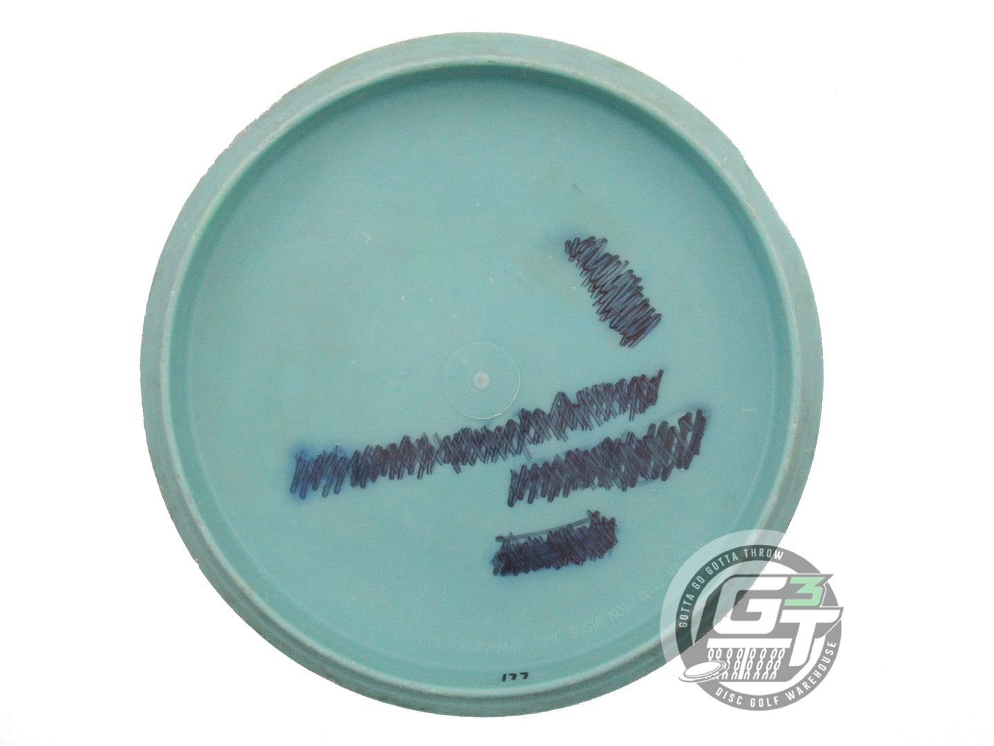 USED Innova DX Shark 177g Seafoam Red Shatter Foil Midrange Golf Disc