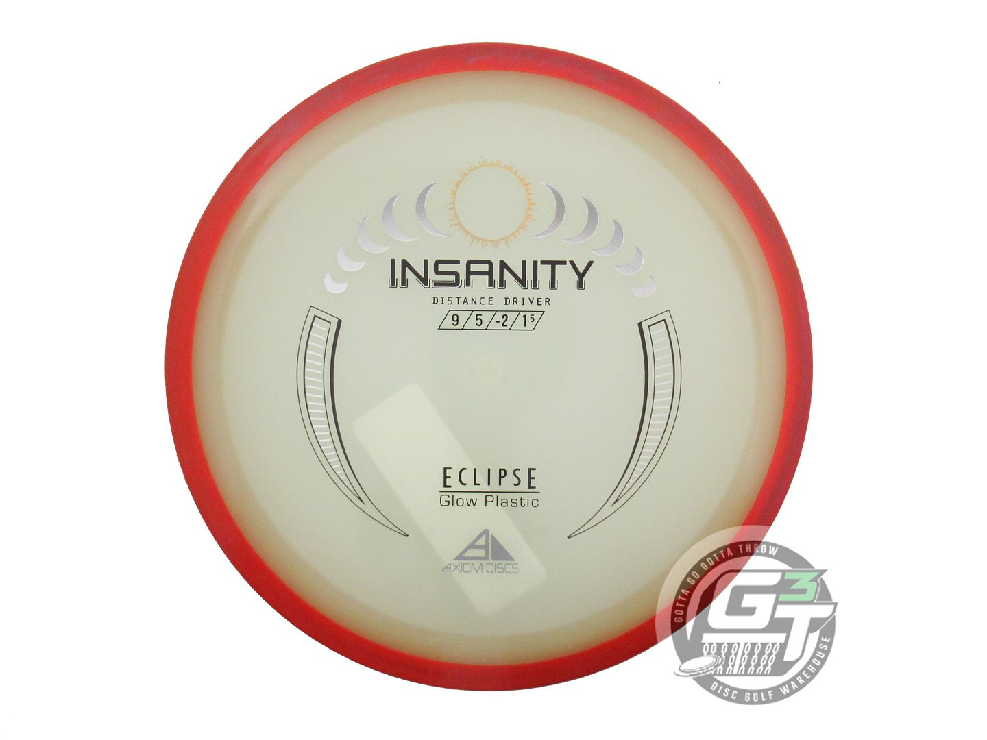 Axiom Eclipse 2.0 Glow Proton Insanity Distance Driver Golf Disc (Individually Listed)