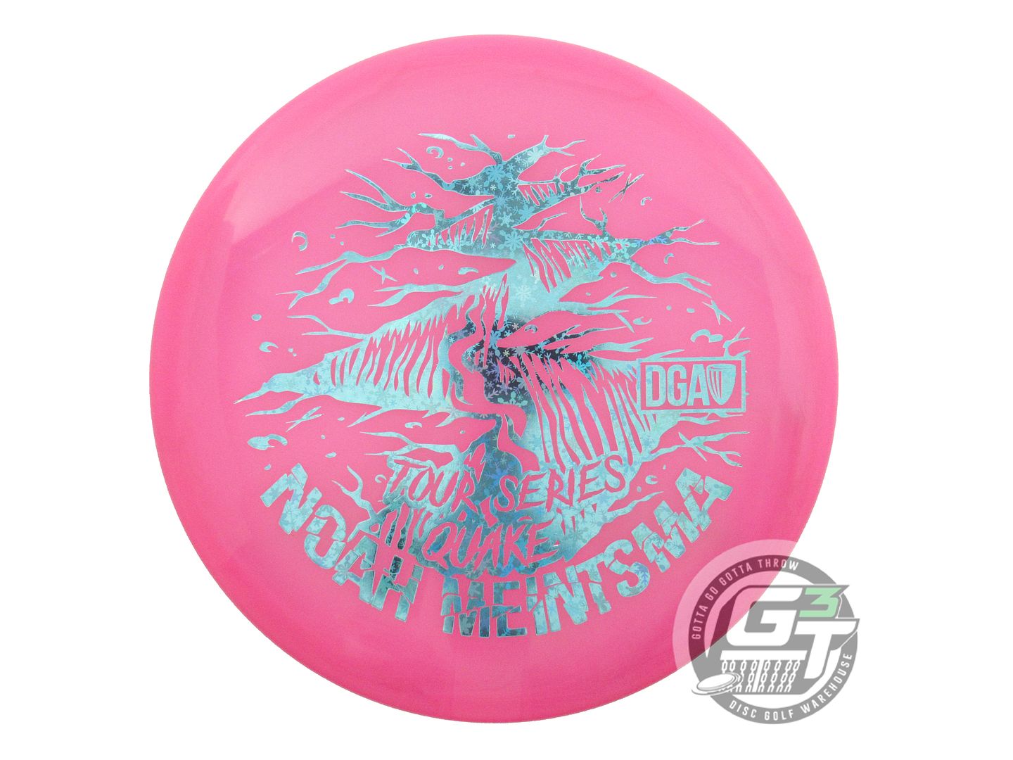 DGA Limited Edition 2023 Tour Series Noah Meintsma Swirl Tour Series Quake Midrange Golf Disc (Individually Listed)