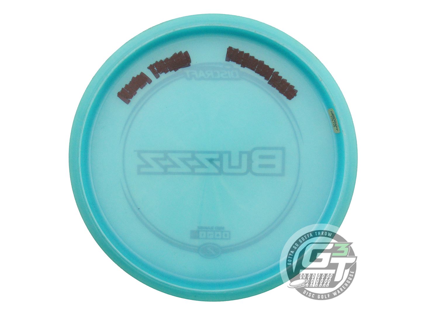 USED Discraft Z Buzzz 176g Teal Blue Foil Midrange Golf Disc
