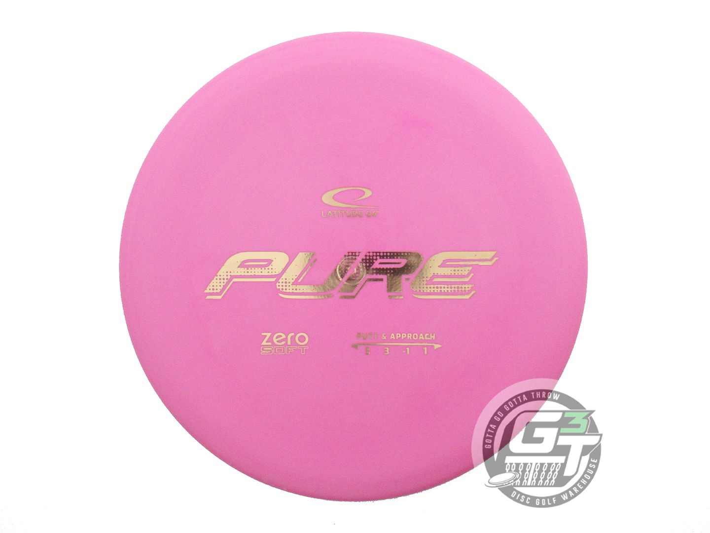 Latitude 64 Zero Line Soft Pure Putter Golf Disc (Individually Listed)