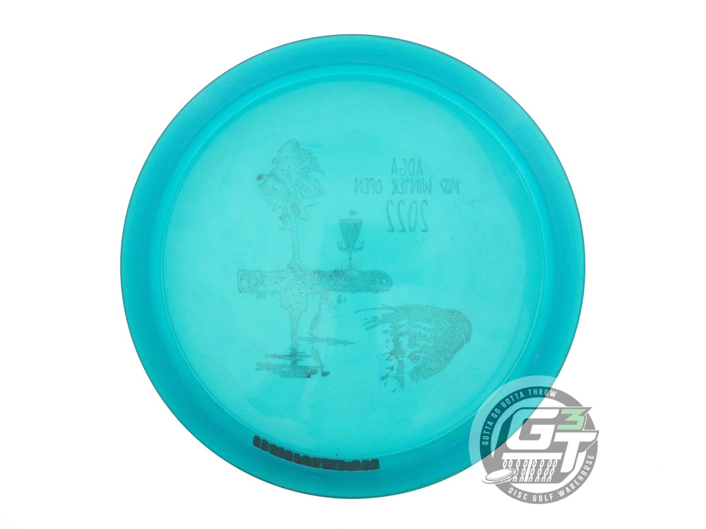 USED Dynamic Discs Lucid Maverick 173g Teal Red Foil Distance Driver Golf Disc