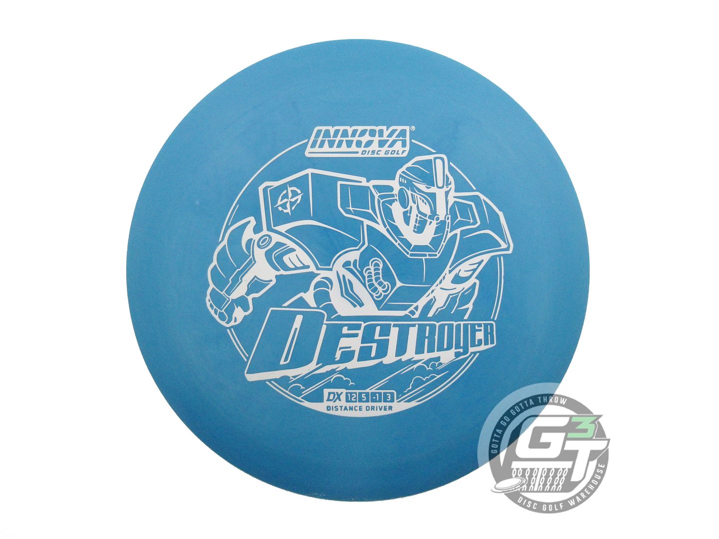 USED Innova DX Destroyer 169g Teal White Stamp Distance Driver Golf Disc