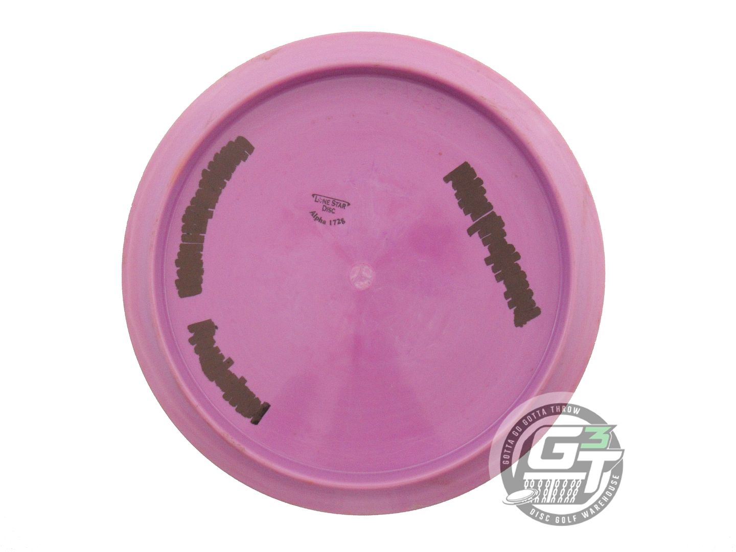 USED Lone Star Alpha Brazos 172g Lilac White Stamp Fairway Driver Golf Disc